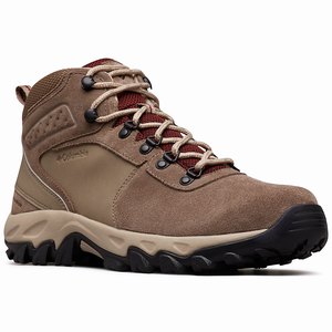 Columbia Newton Ridge™ Plus II Suede Vattenproof Vandringsskor Herr Grå (VULIB5290)